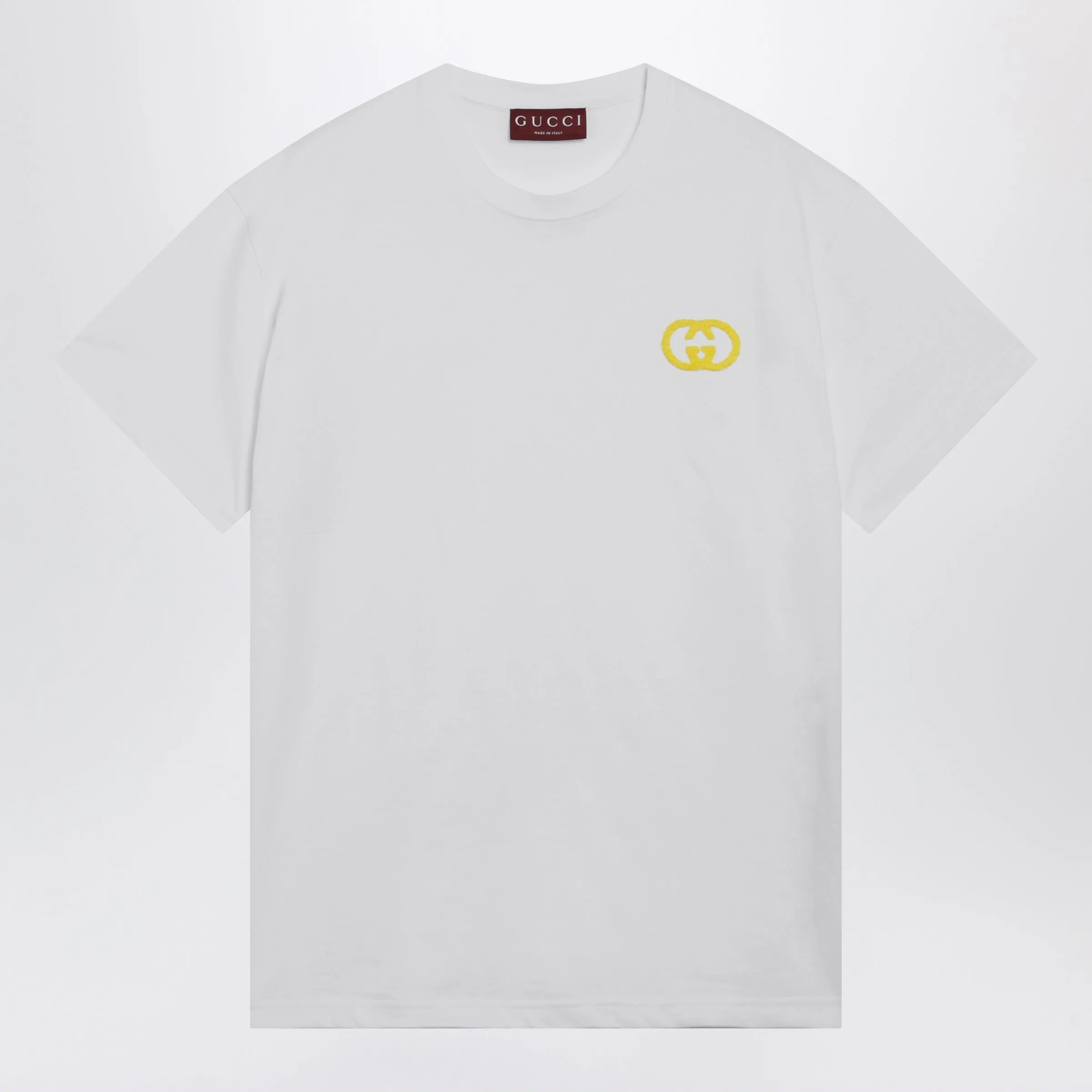 Medium-Weight White Cotton T-Shirt sold by Wanan Luxury