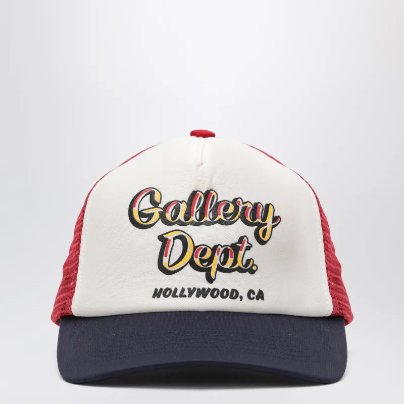 Baseball Cap With Logo Print made by Gallery Dept.