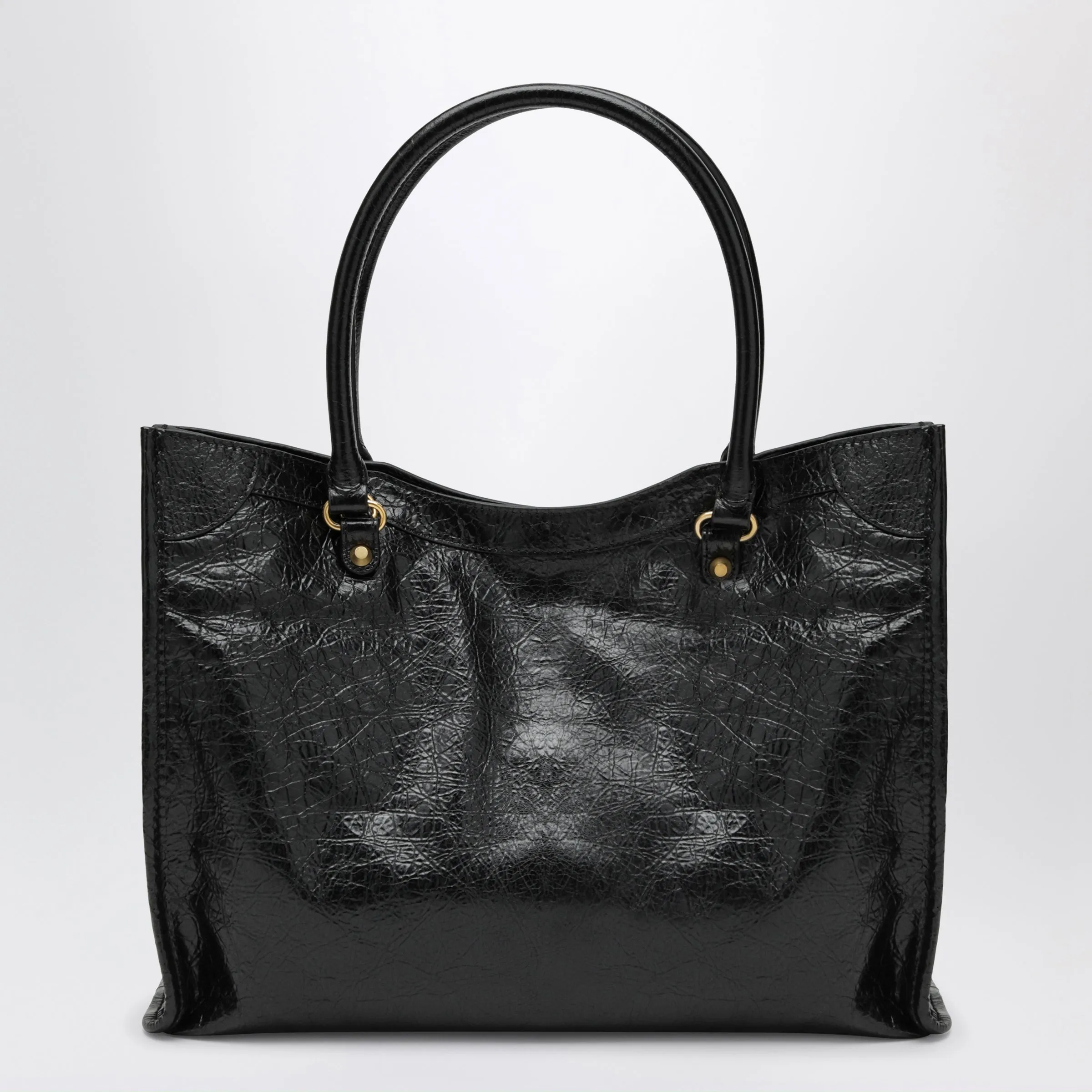 Le City Small Lambskin Leather Tote Bag In Black sold by Wanan Luxury product image thumbnail 2
