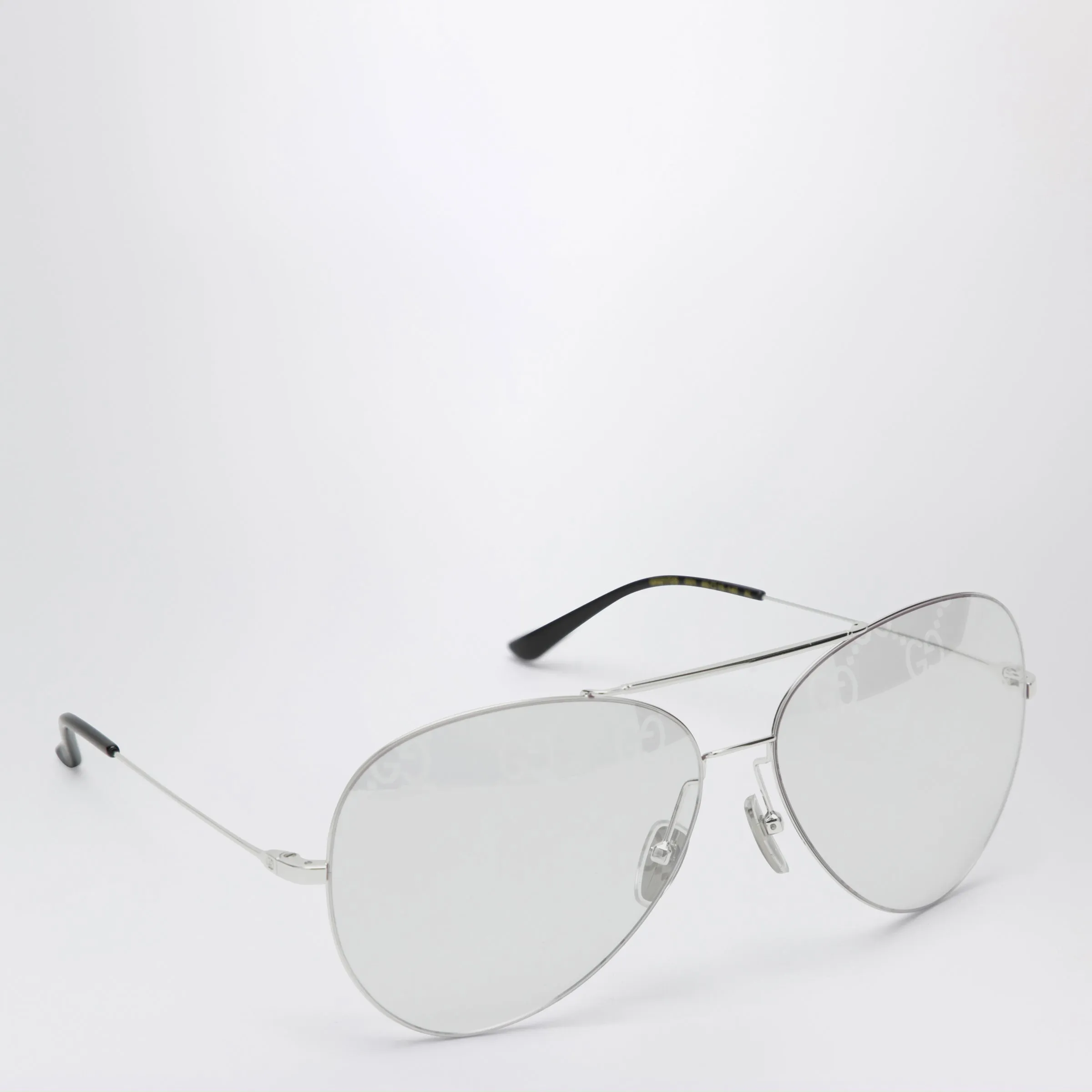 Silver Pilot Sunglasses sold by Wanan Luxury product image thumbnail 2