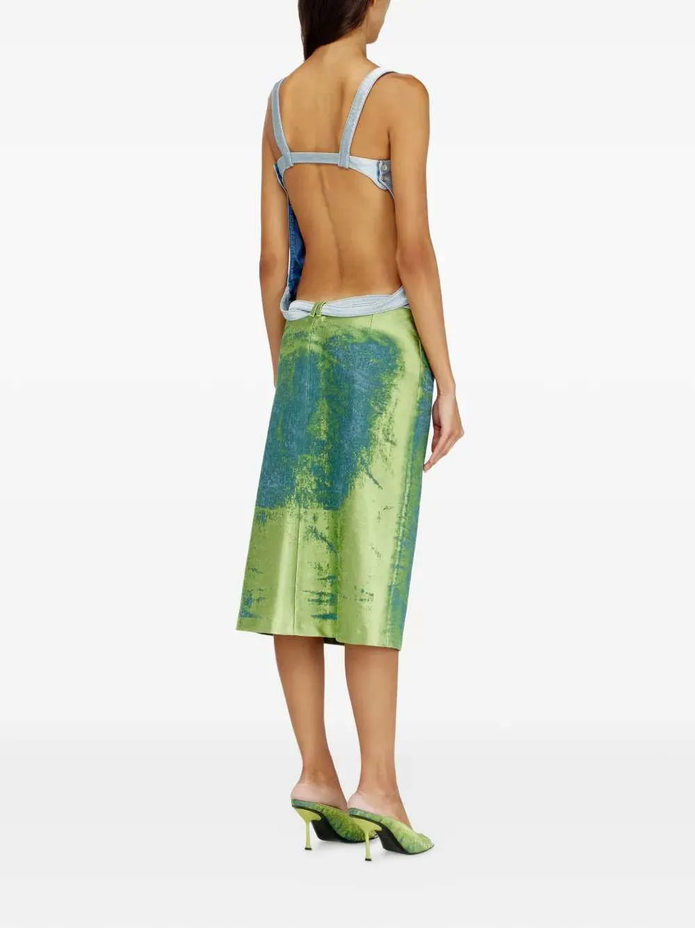 De-Sanat-Fsi Midi Dress sold by Wanan Luxury product image thumbnail 3