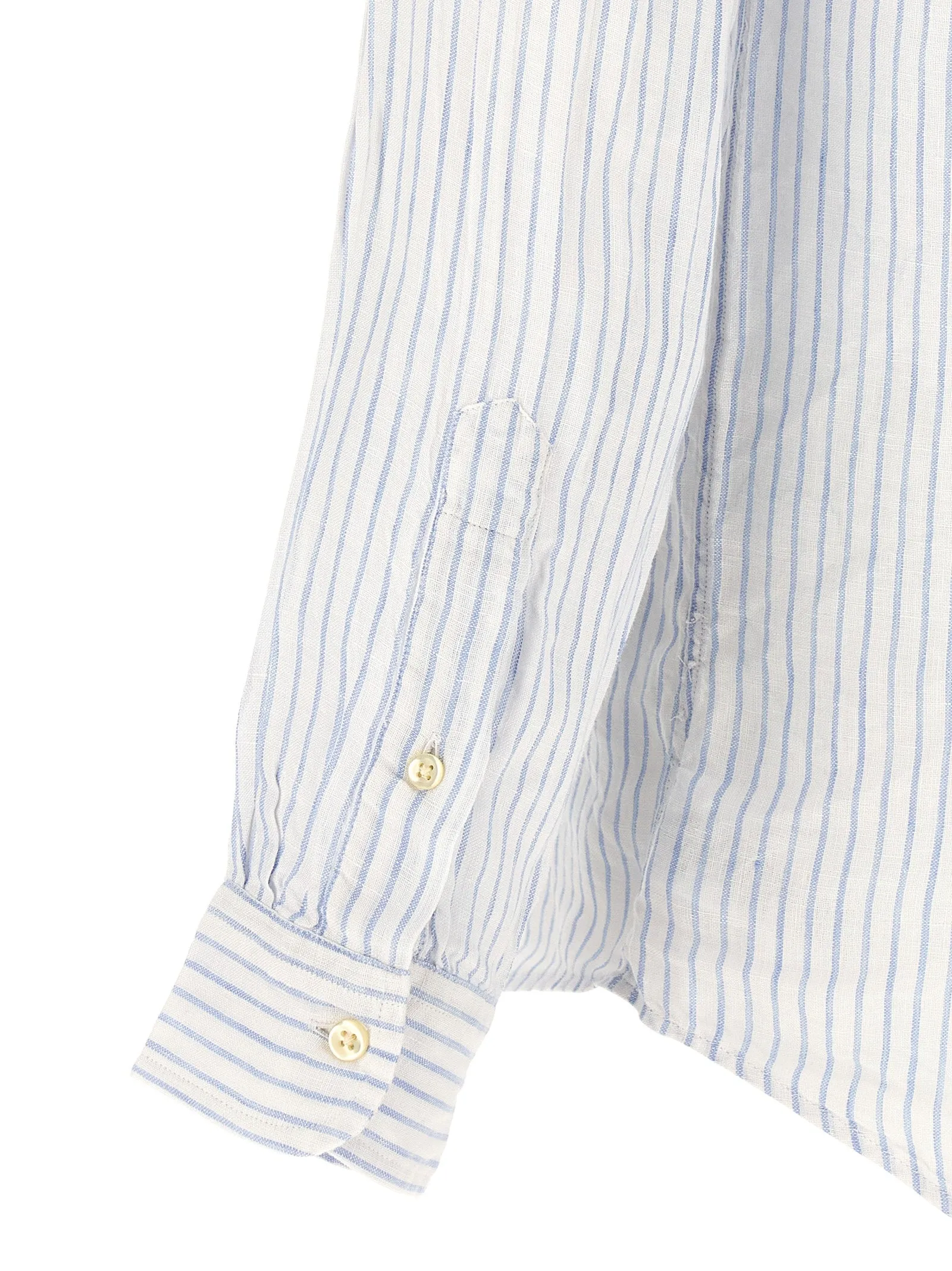 Striped Shirt Shirt And Blouse Light Blue sold by Wanan Luxury product image thumbnail 4