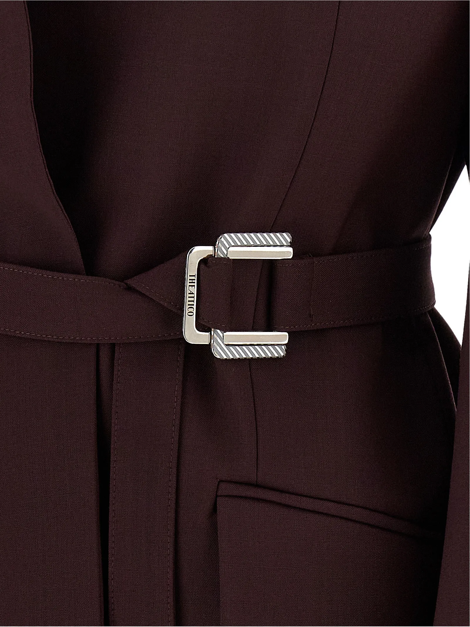 Maxi Shoulder Strap Blazer Blazers Purple sold by Wanan Luxury product image thumbnail 5