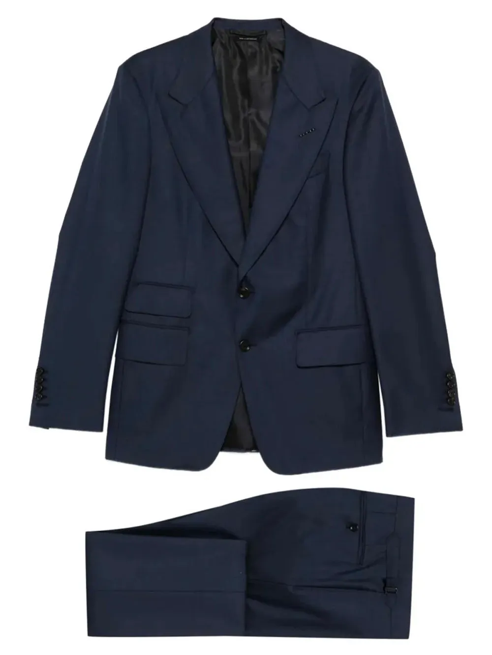 Shelton Single-Breasted Wool Suit sold by Wanan Luxury