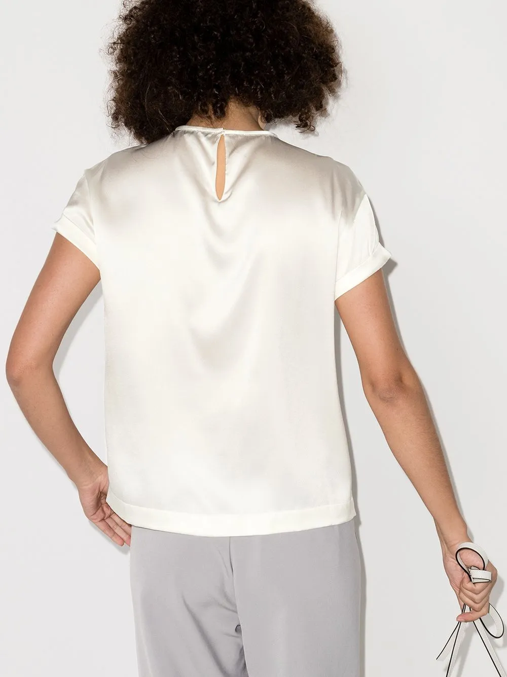 Silk Top sold by Wanan Luxury product image thumbnail 3