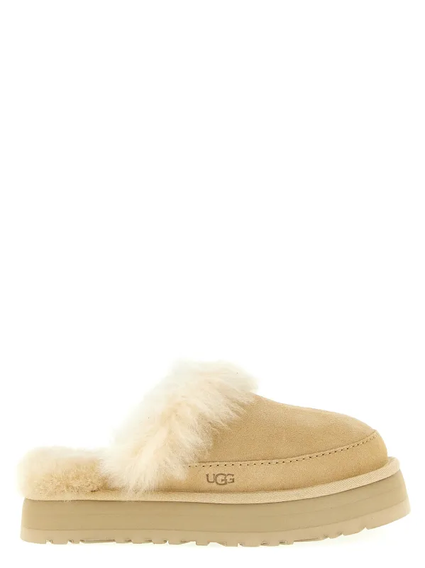 Disquette Chalet Flat Shoes Beige made by UGG