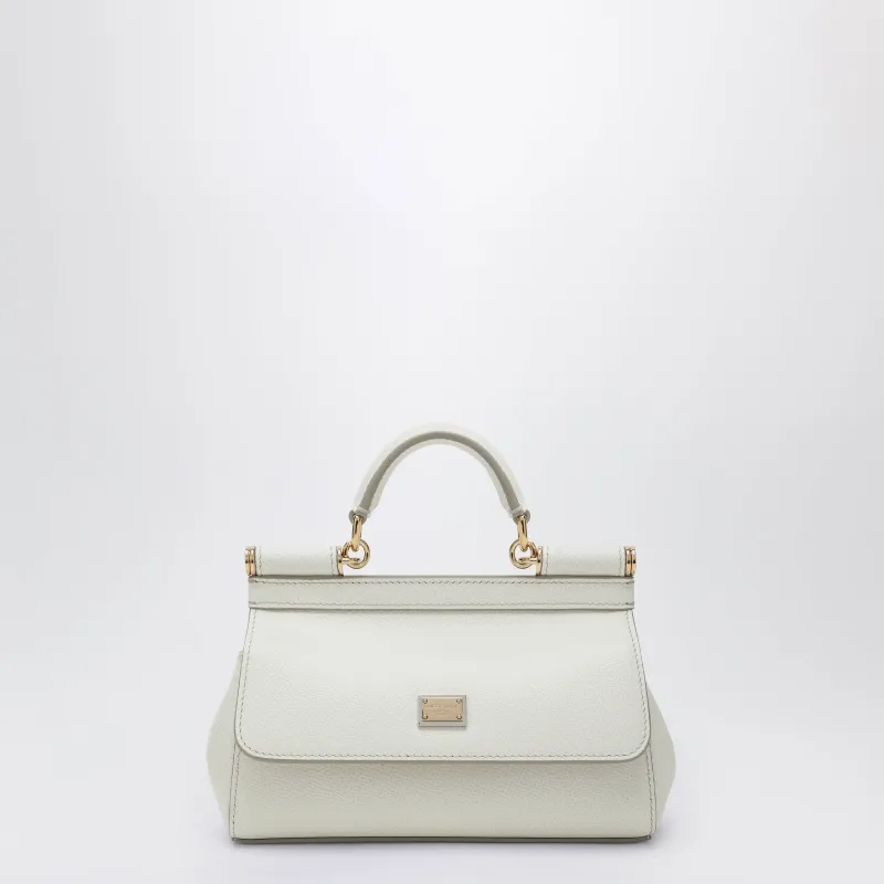 Small Sicily Handbag In White made by Dolce & Gabanna
