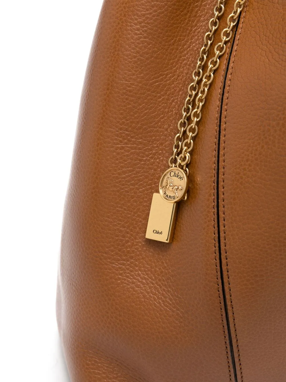 Chloé Spin Medium Leather Tote sold by Wanan Luxury product image thumbnail 4