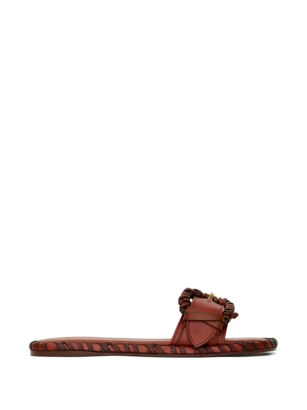 Alchemy Leather Sandals made by Zimmermann