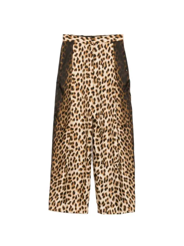 Spxoblo Animal Print Pants made by Sportmax