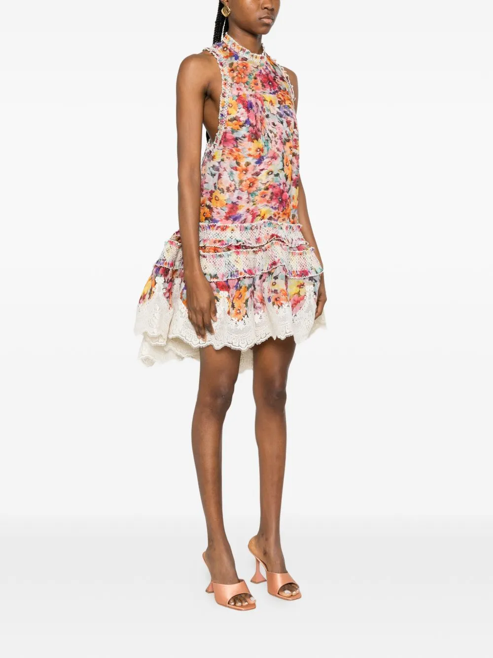 Luna Linen And Silk Dress sold by Wanan Luxury product image thumbnail 5