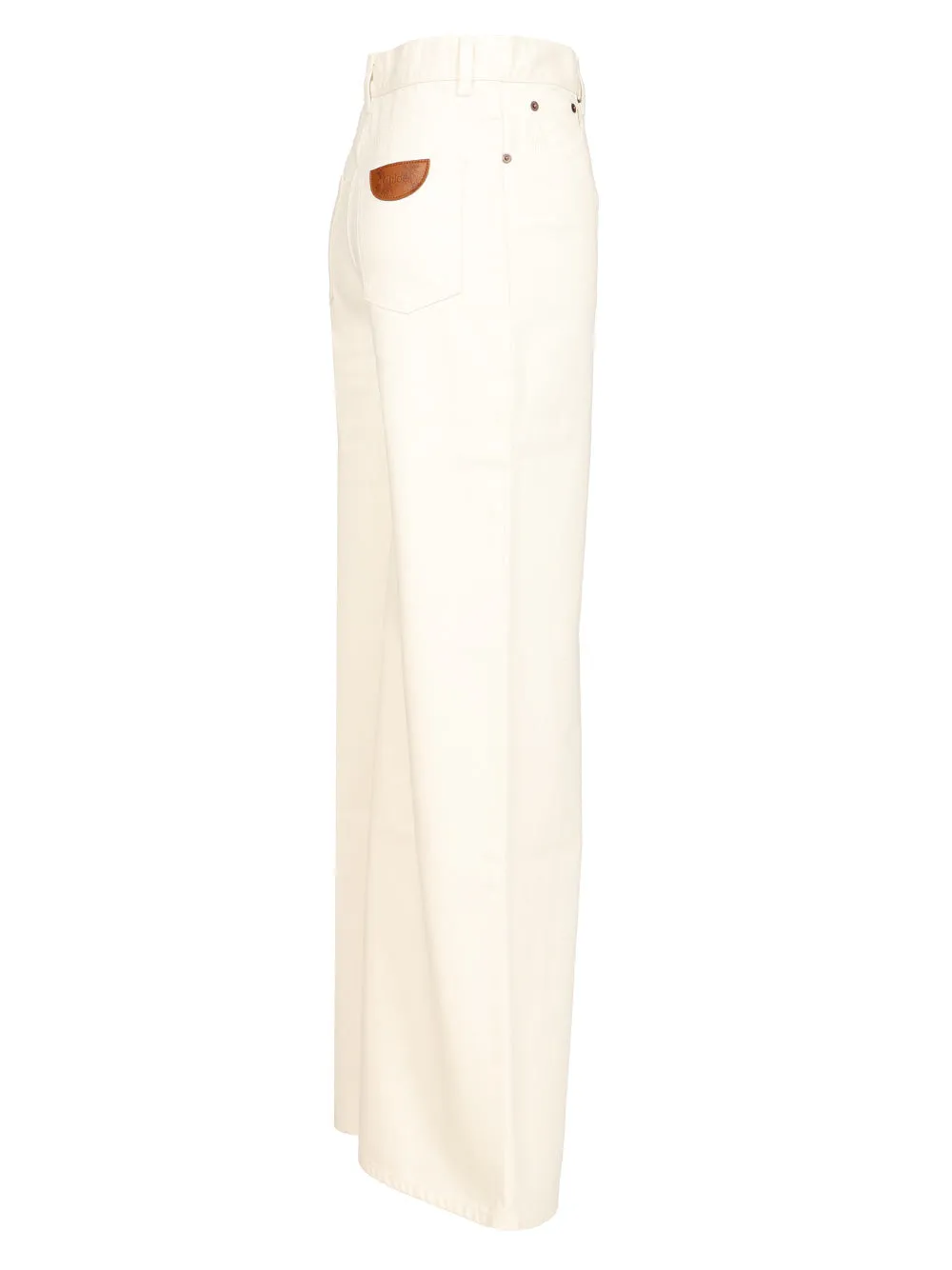 Wide-Leg Jeans White sold by Wanan Luxury product image thumbnail 3