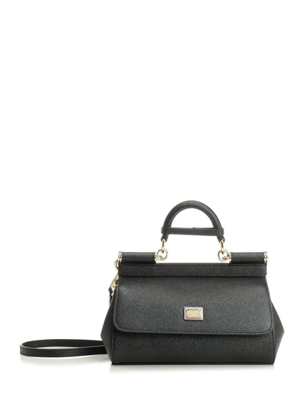 Sicily Handbags Black made by Dolce & Gabanna
