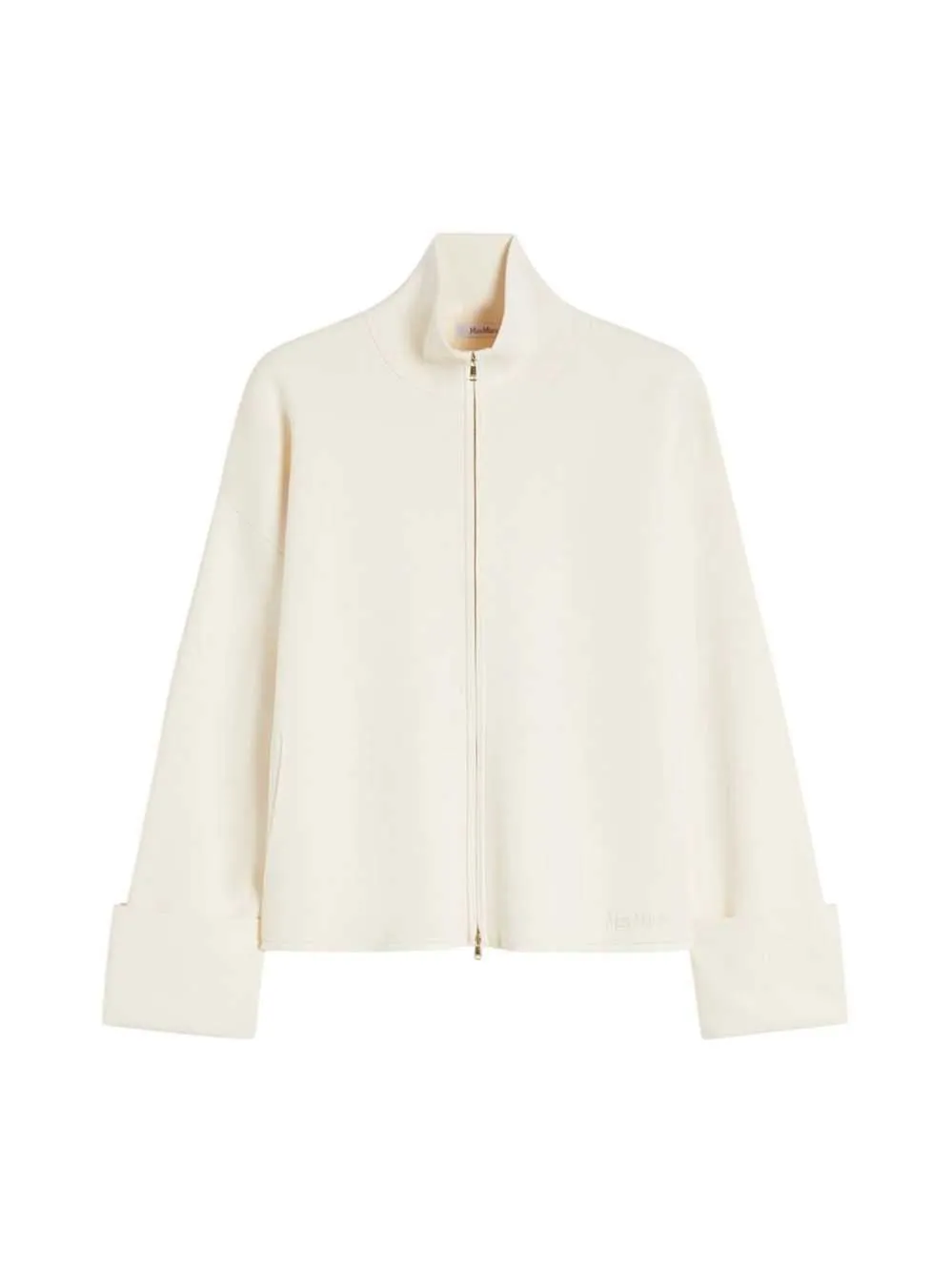 Viscose CrêPe Yarn Cardigan - Ivory sold by Wanan Luxury