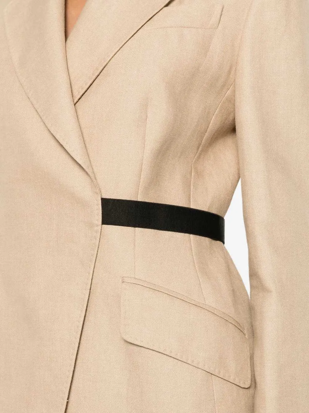Mxsfionda Linen Blazer sold by Wanan Luxury product image thumbnail 5