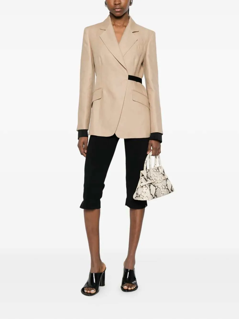 Mxsfionda Linen Blazer sold by Wanan Luxury product image thumbnail 2