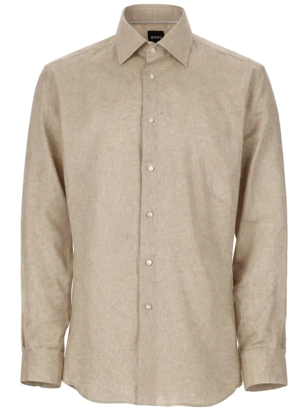 Camicia In Lino made by Hugo Boss