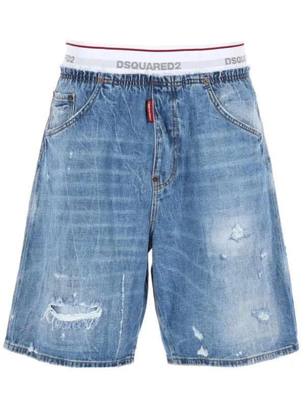 Shorts "Surfer" Con Logo made by DSQUARED2