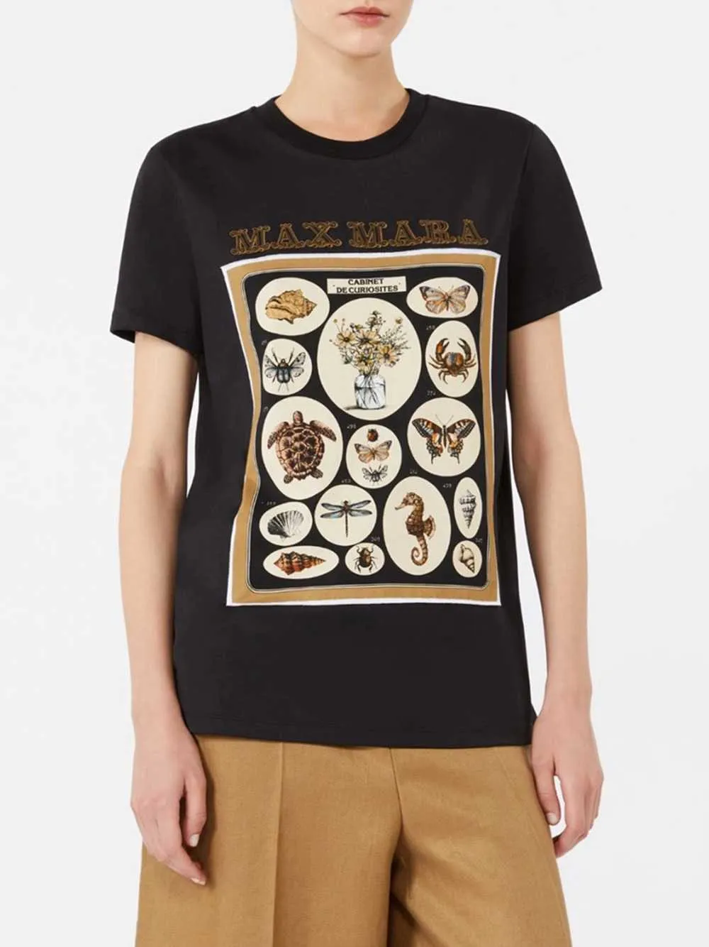 Cotton Jersey T-Shirt - Black sold by Wanan Luxury product image thumbnail 3
