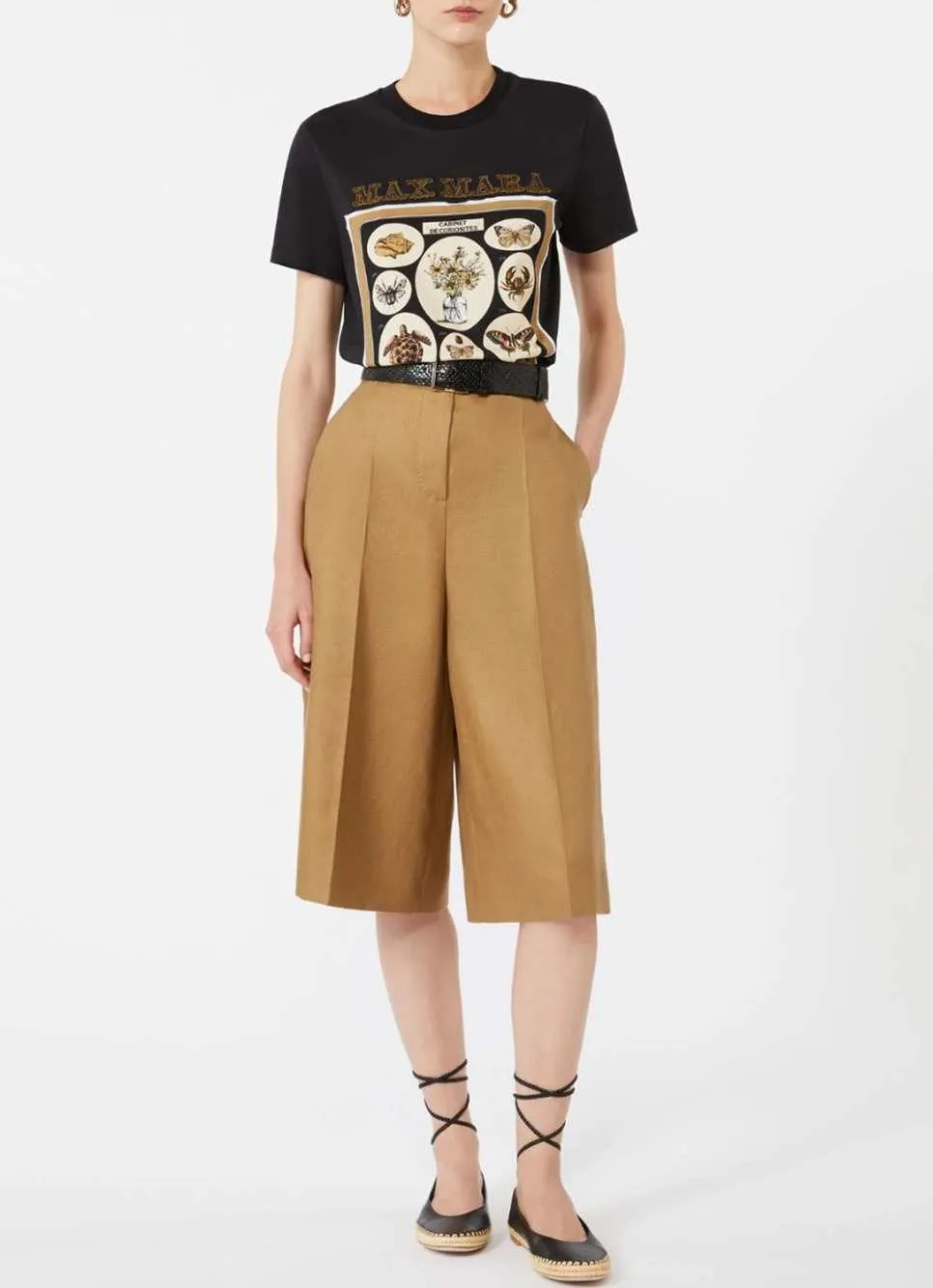 Cotton Jersey T-Shirt - Black sold by Wanan Luxury product image thumbnail 2