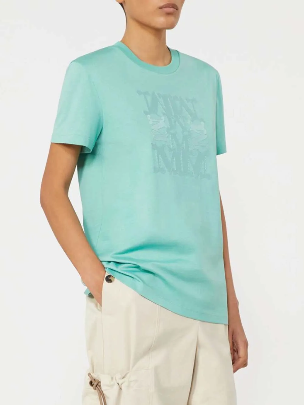 Mxmgiovane Logo T-Shirt sold by Wanan Luxury product image thumbnail 3
