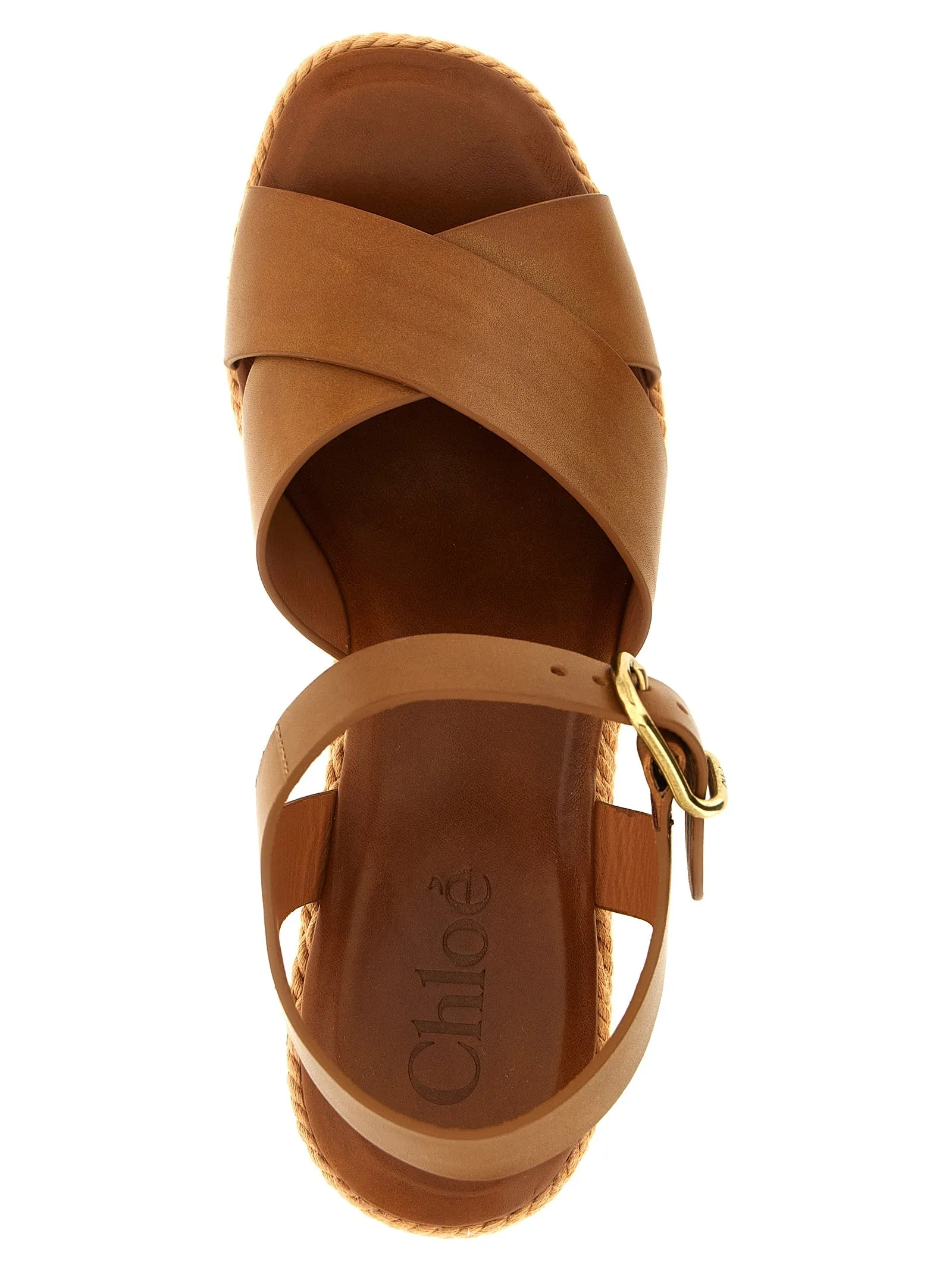 Chloé Sand Wedges Brown sold by Wanan Luxury product image thumbnail 4