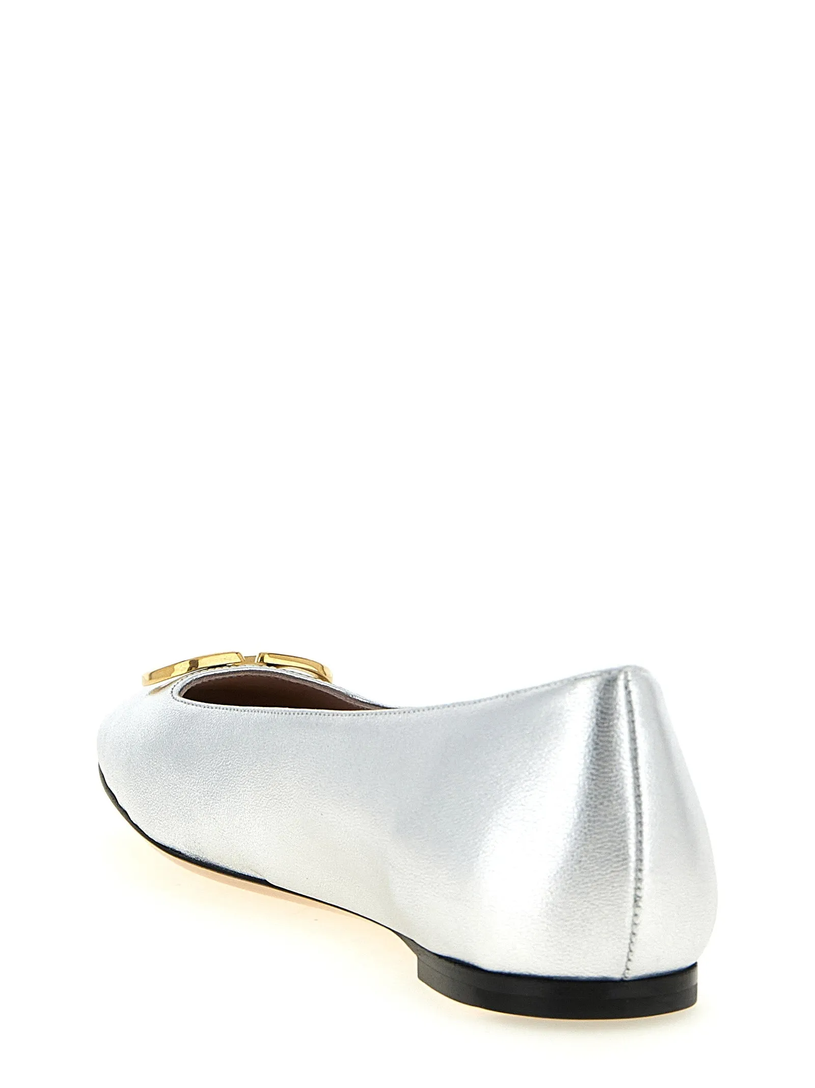 Vlogo Signature Flat Shoes Silver sold by Wanan Luxury product image thumbnail 3