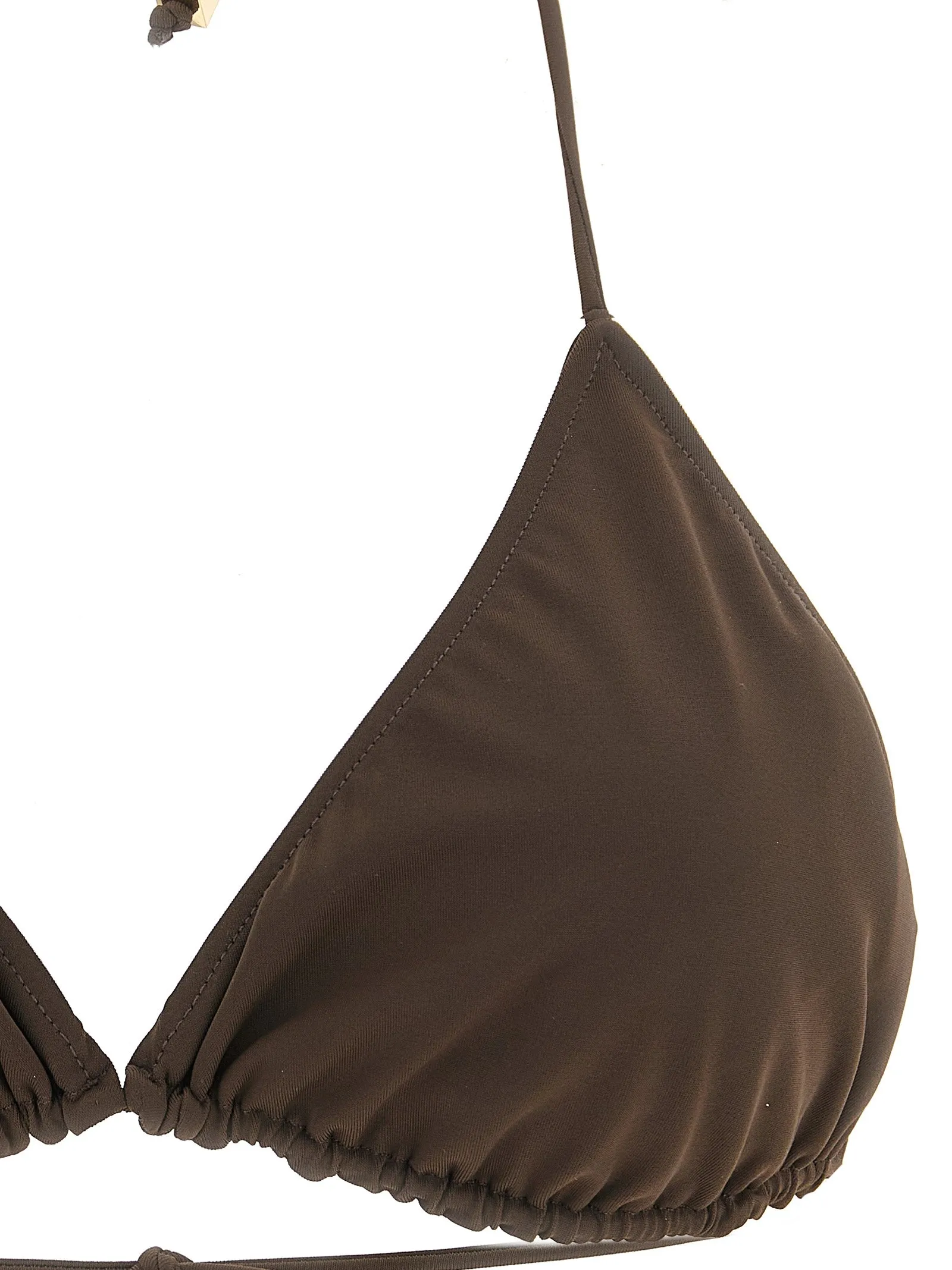 Le Haut De Plage Triangle Beachwear Brown sold by Wanan Luxury product image thumbnail 3
