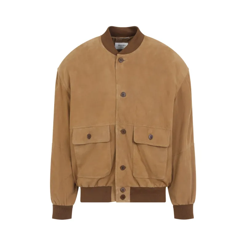 Jackets Brown made by Yves Saint Laurent