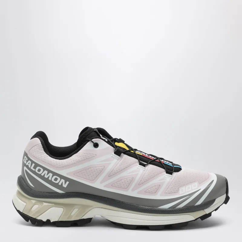 Xt-6 Cloudburst/Ice Pink Sneakers made by Salomon
