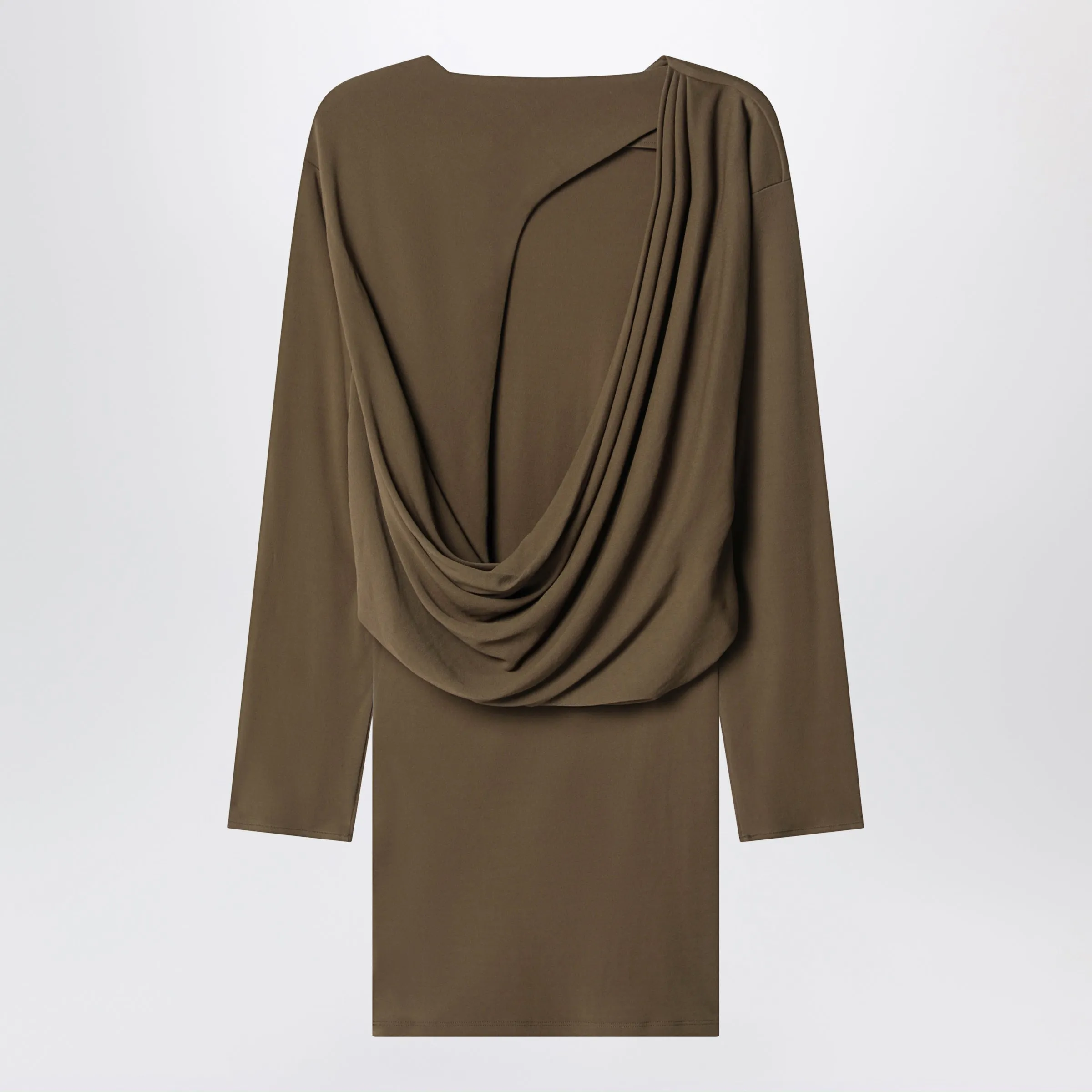 Dark Khaki Green Mistral Dress sold by Wanan Luxury product image thumbnail 2