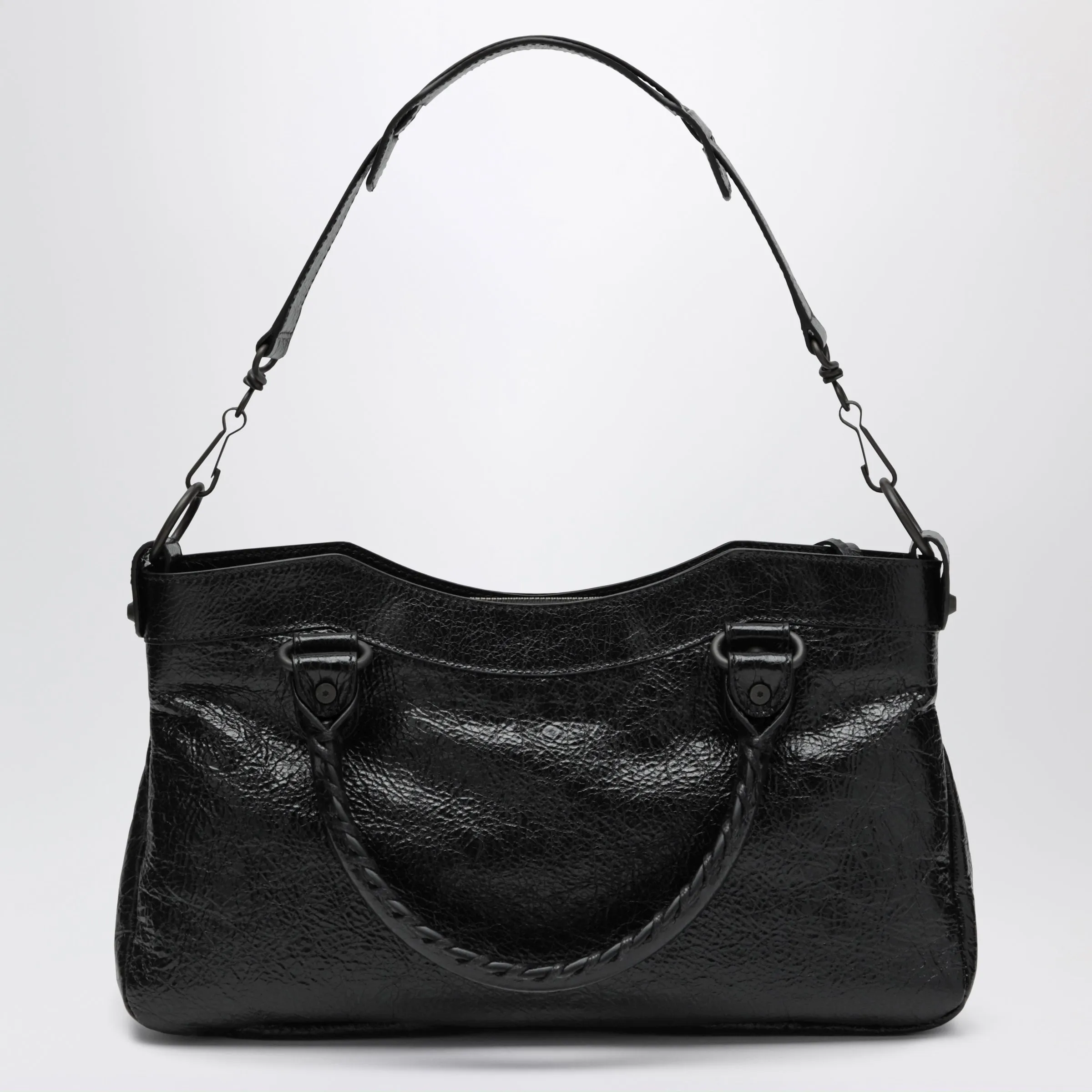 Le City First Lambskin Leather Handbag In Black sold by Wanan Luxury product image thumbnail 2