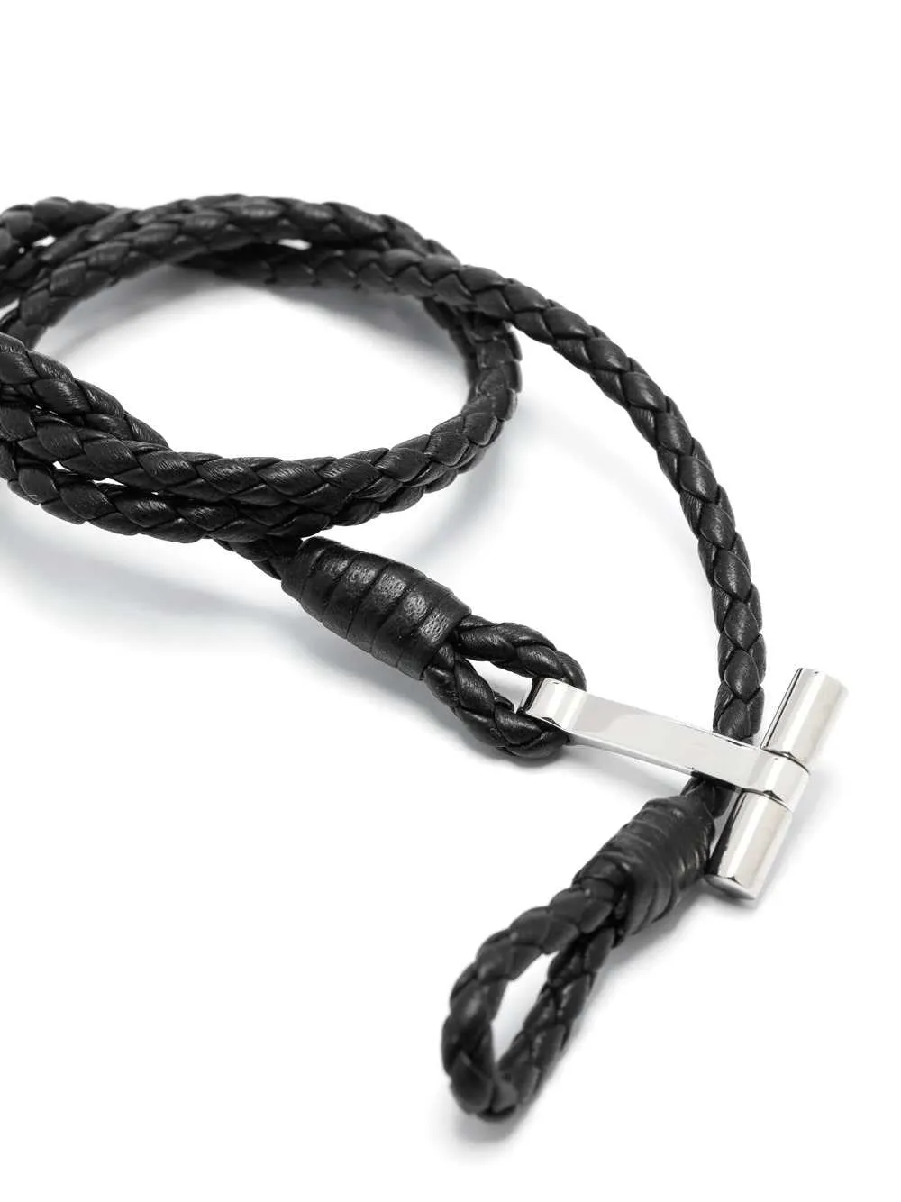 Braided Leather Bracelet sold by Wanan Luxury product image thumbnail 2