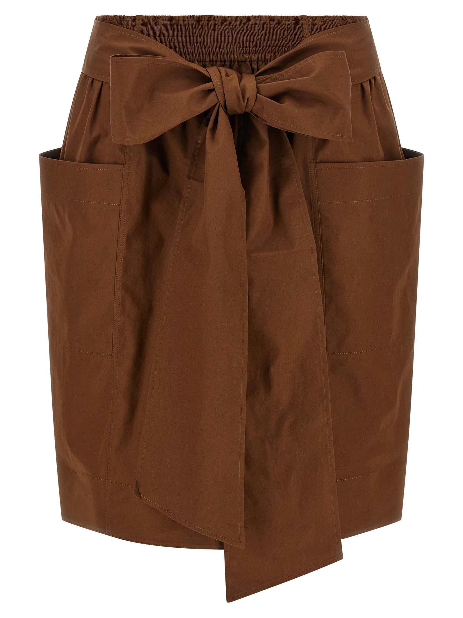 Sheath Skirt Skirts Brown sold by Wanan Luxury