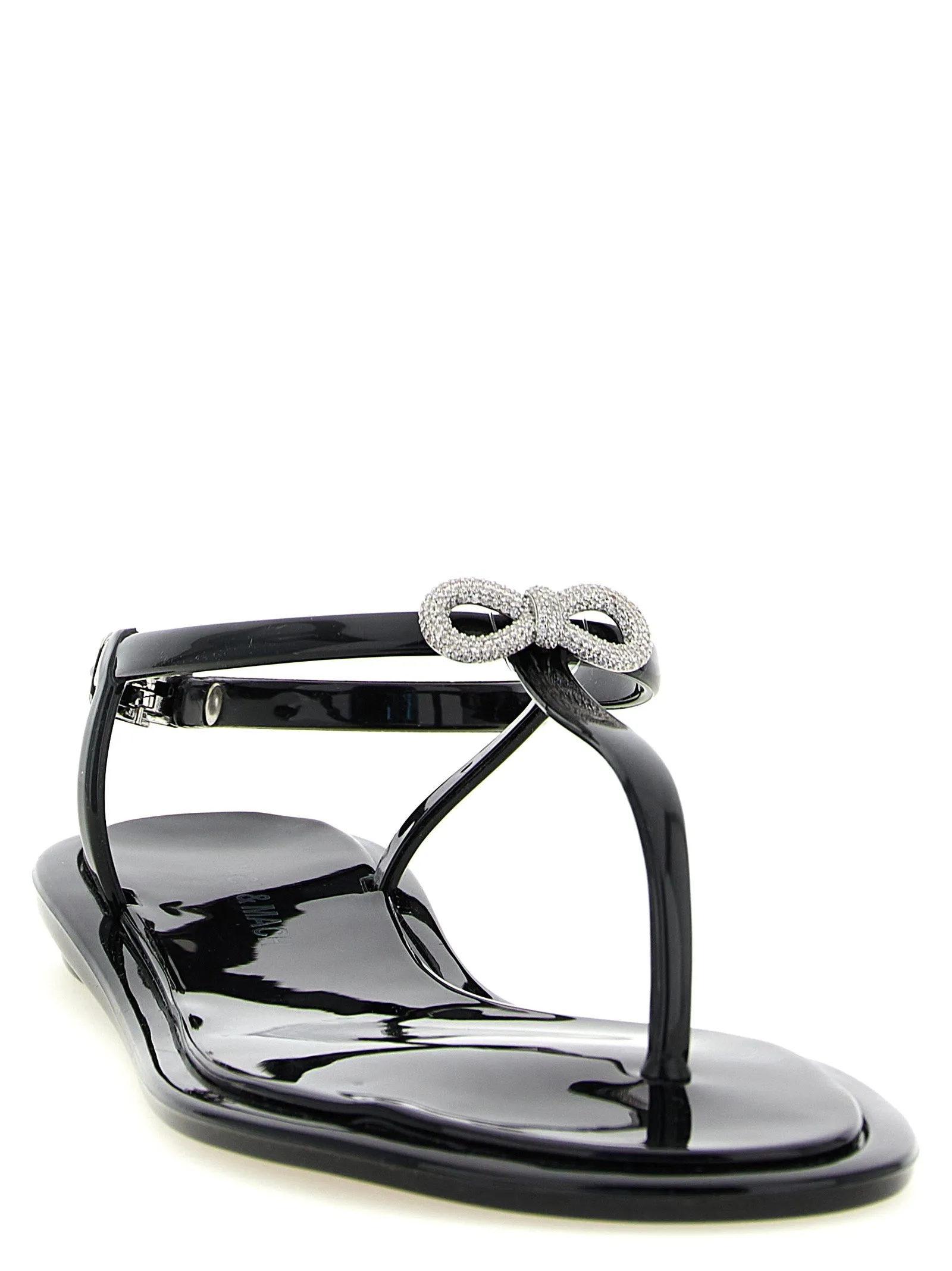 Double Bow Sandals Black sold by Wanan Luxury product image thumbnail 2