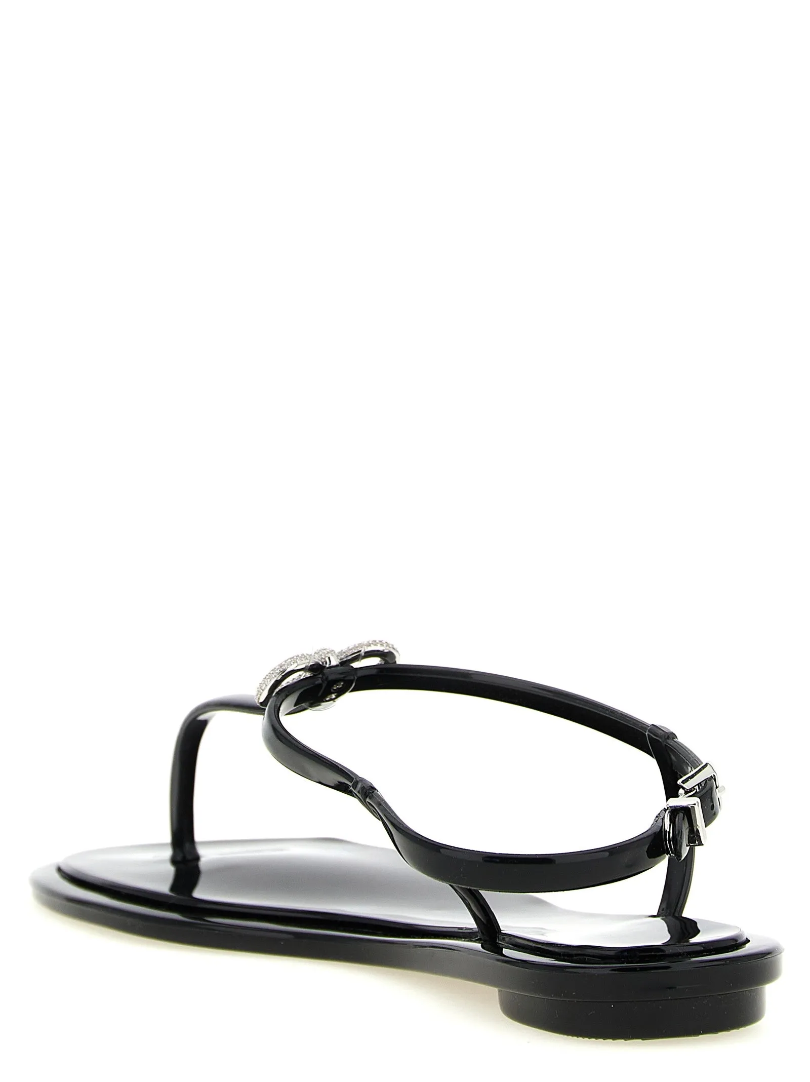 Double Bow Sandals Black sold by Wanan Luxury product image thumbnail 3