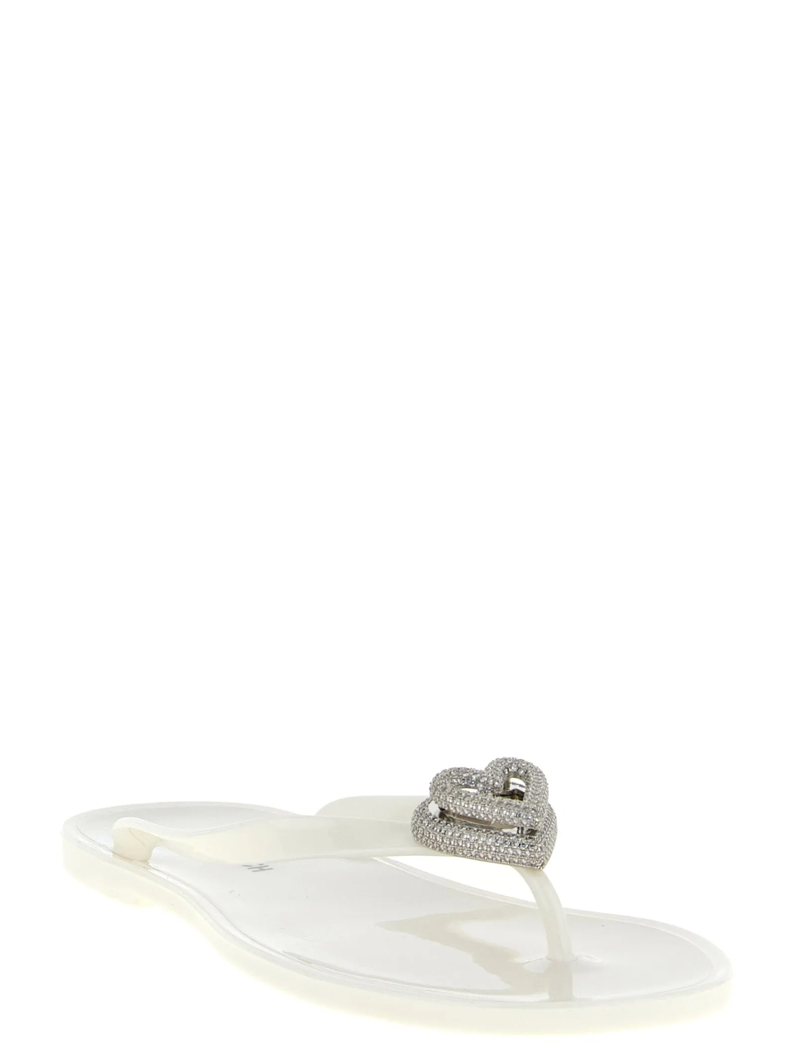 Double Heart Sandals White sold by Wanan Luxury product image thumbnail 2