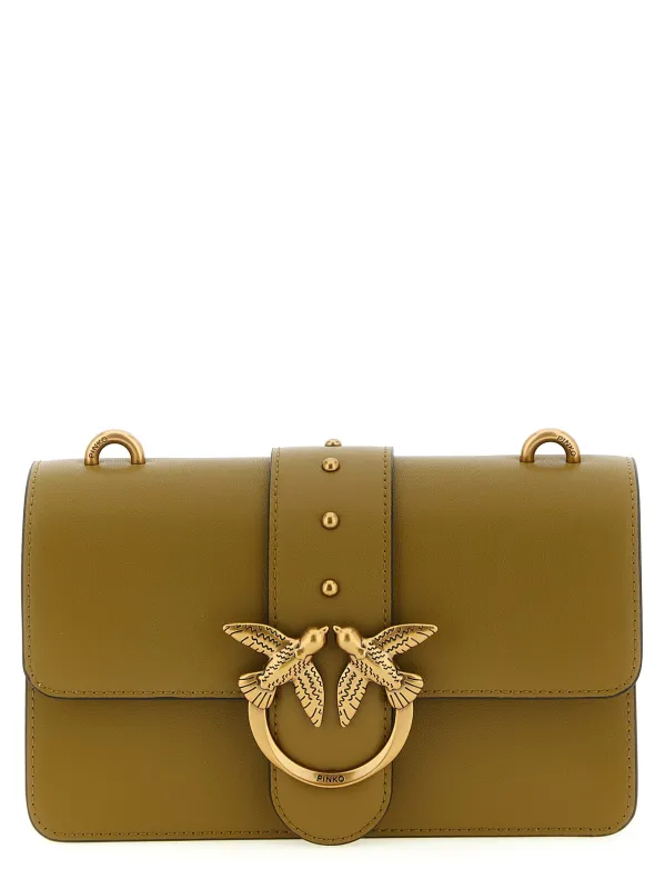 Love One Mini Crossbody Bags Green made by Pinko