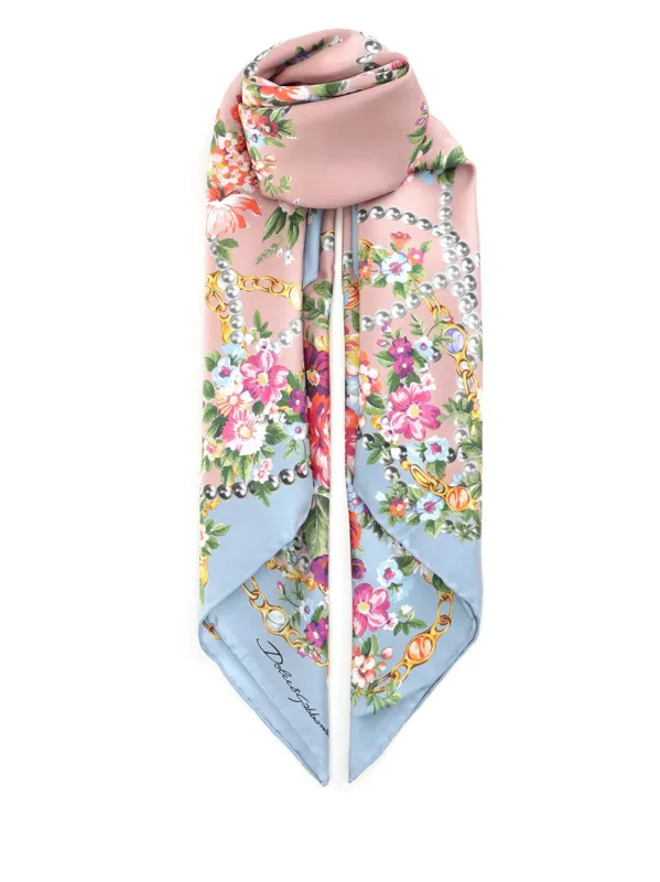 Square Scarf Scarves And Foulards Multicolor made by Dolce & Gabanna