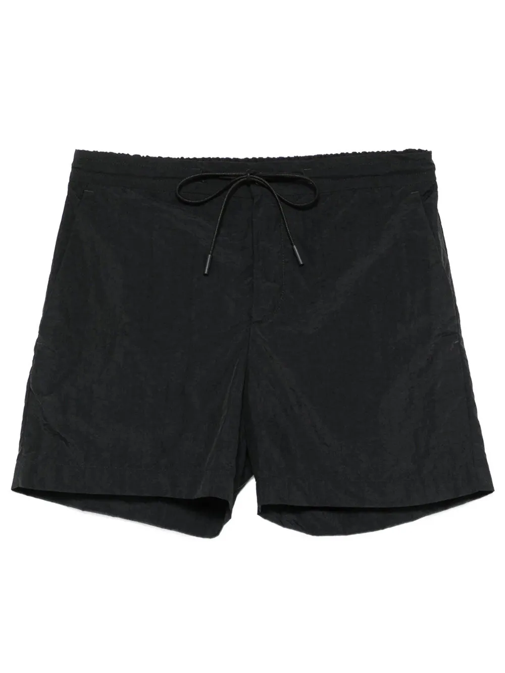 Crinkled Effect Drawstring Nylon Shorts sold by Wanan Luxury