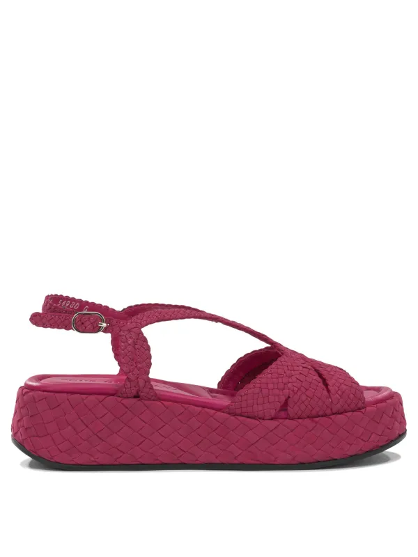 Sandals Fuchsia made by Pons Quintana