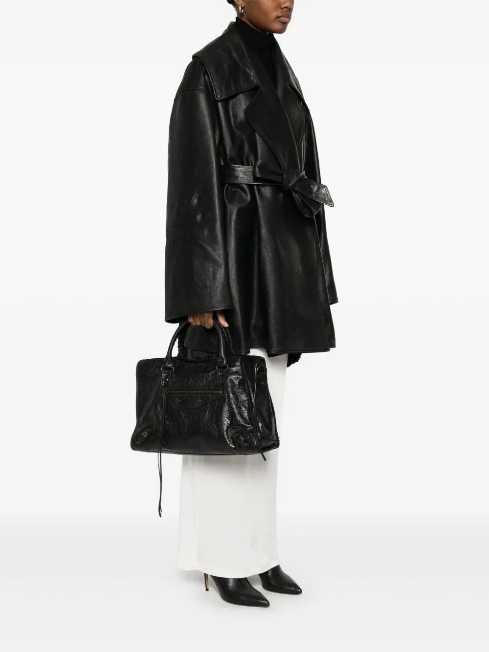 Le City Medium Leather Handbag sold by Wanan Luxury product image thumbnail 3