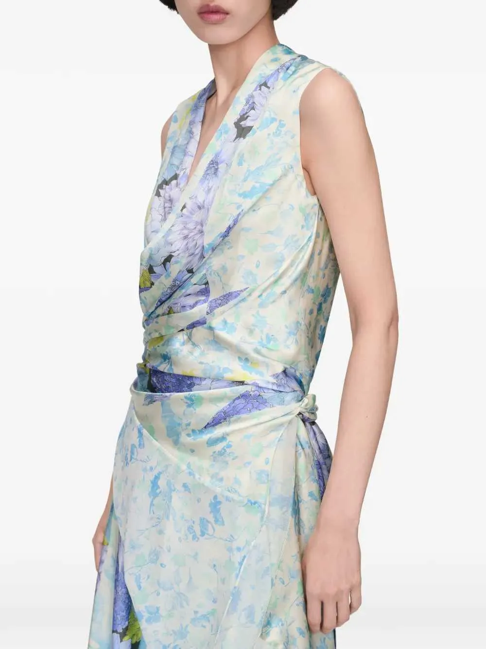 Floral Midi Dress sold by Wanan Luxury product image thumbnail 5