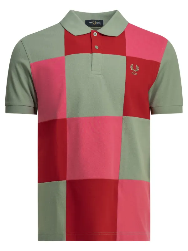 Comme Des GarçOns Shirt X Fred Perry Button-Down Polo Shirt Polo Shirts Multicolor made by Wanan Luxury