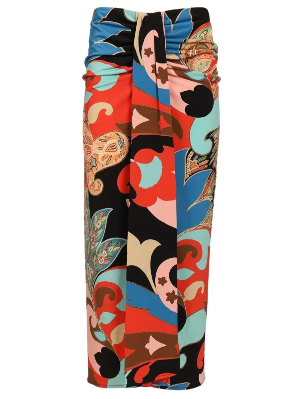Midi Skirt Skirts Multicolor made by Etro