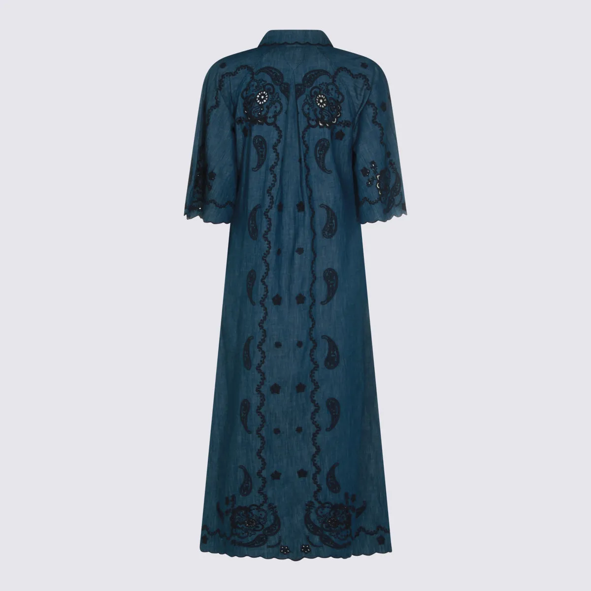 Dresses Railway Blue sold by Wanan Luxury product image thumbnail 2