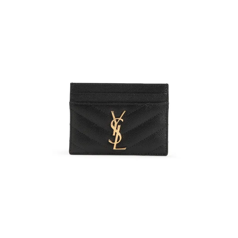 Credit Card Case Black made by Yves Saint Laurent