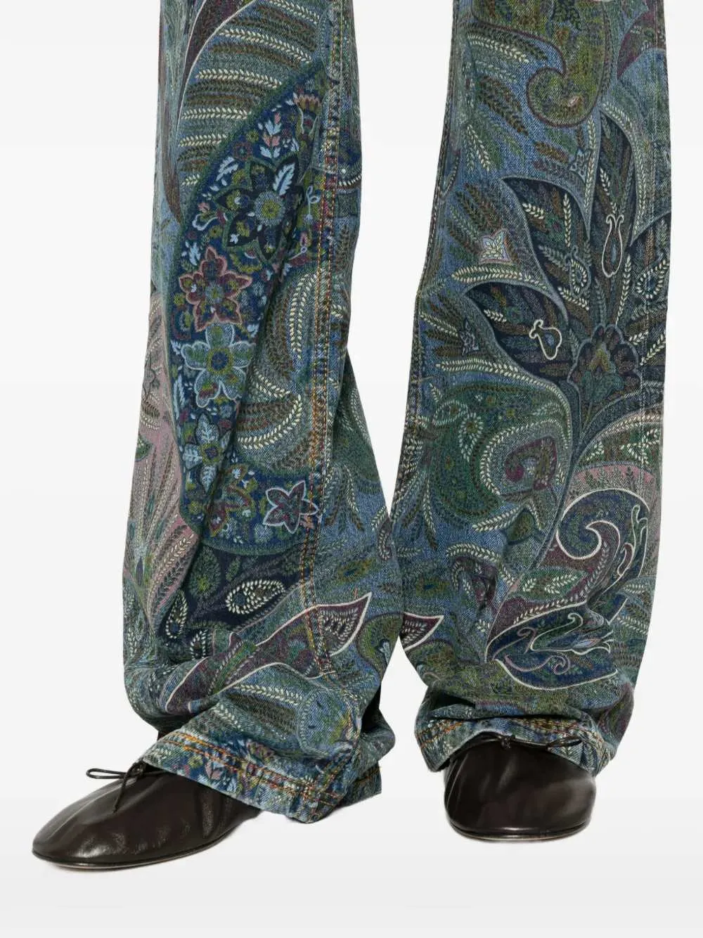 Paisley Print Jeans sold by Wanan Luxury product image thumbnail 5