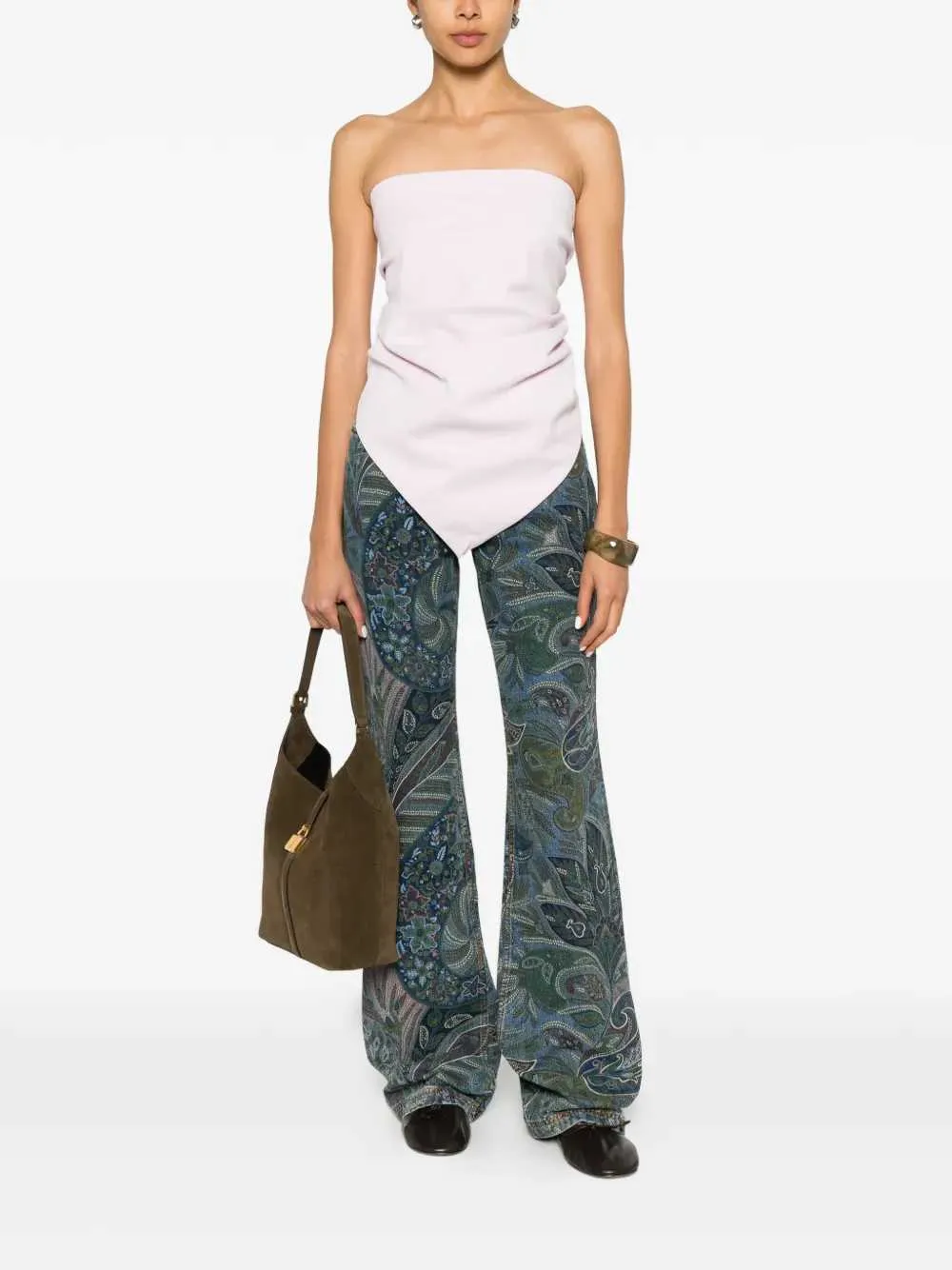 Paisley Print Jeans sold by Wanan Luxury product image thumbnail 2