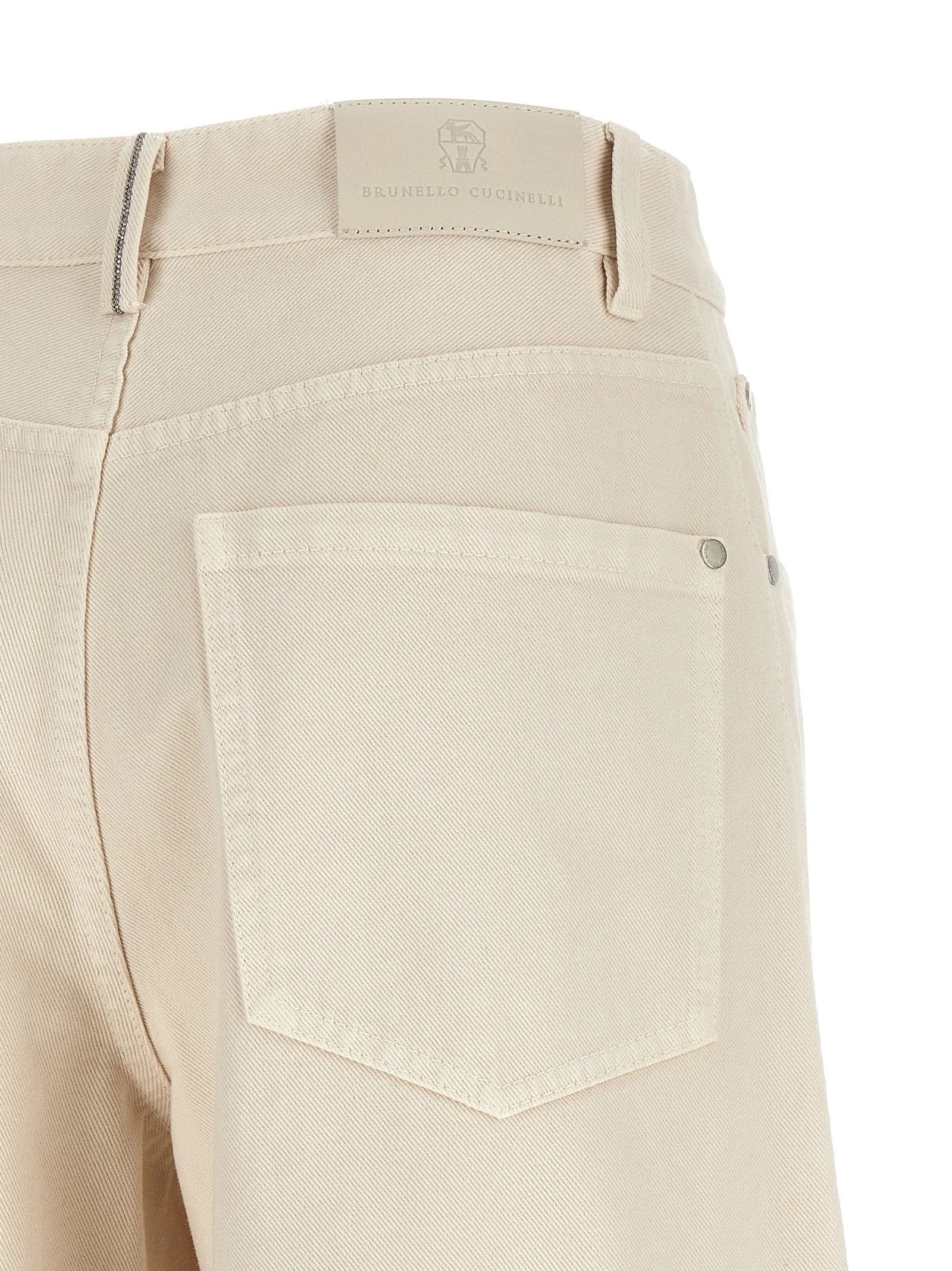 Relaxed Jeans Beige sold by Wanan Luxury product image thumbnail 4